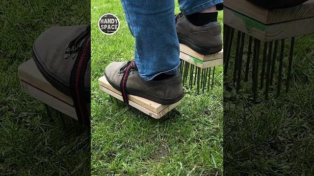 Wow! useful trick with nails and your lawn! #garden Wow! useful trick with nails and your lawn! #garden