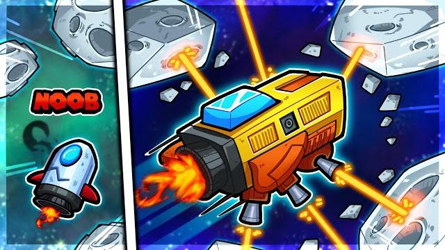 I gave a space ship every upgrade possible I gave a space ship every upgrade possible