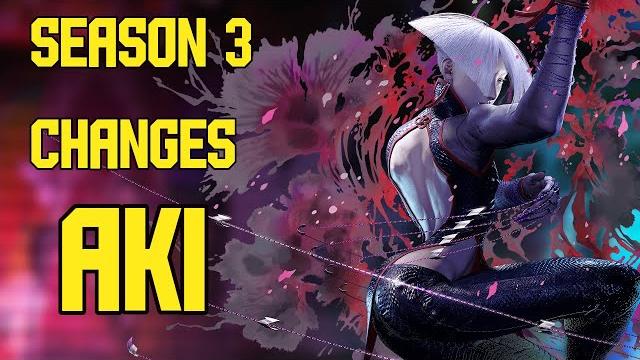 Sf6 season 3 aki changes (small buffs) Sf6 season 3 aki changes (small buffs)