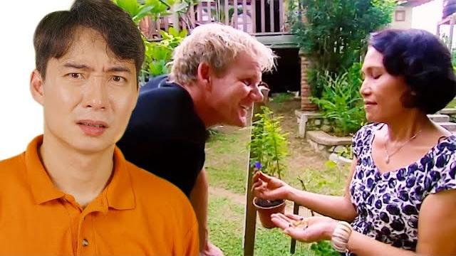 Gordon ramsay get roasted by asian aunty?! Gordon ramsay get roasted by asian aunty?!