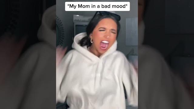 When your mom is in a bad mood #shorts When your mom is in a bad mood #shorts