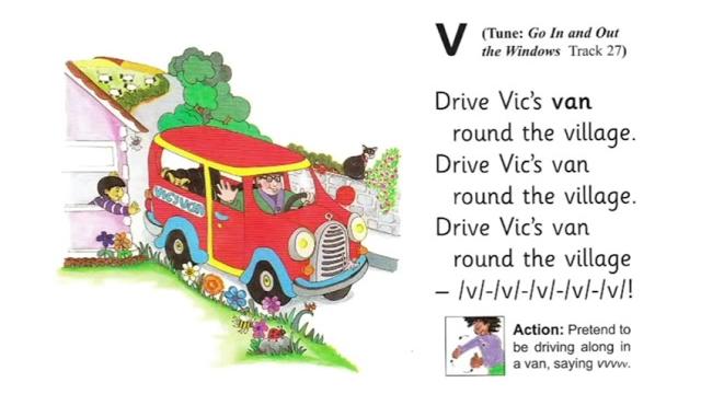 Jolly phonics- ' v ' song #jollyphonicsongs Jolly phonics- ' v ' song #jollyphonicsongs