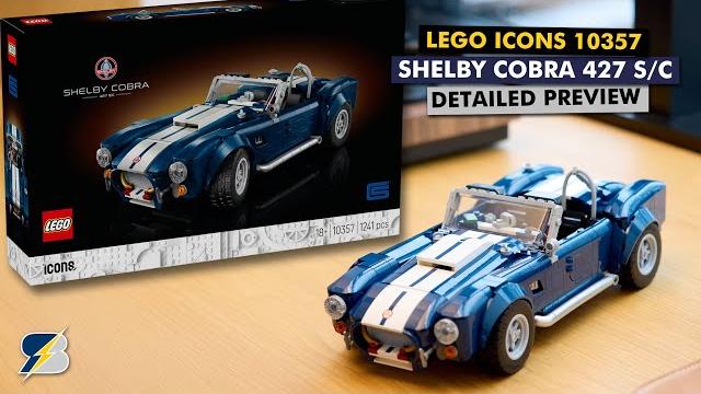 Lego icons 10357 shelby cobra 427 s/c detailed preview - classic look, but is it a winner? Lego icons 10357 shelby cobra 427 s/c detailed preview - classic look, but is it a winner?