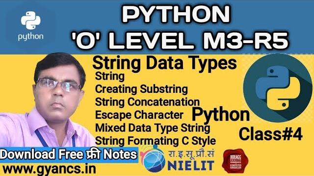 M3-r5 string data type in python M3-r5 string data type in python