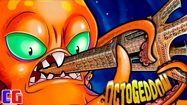 Осьминог мутант уничтожил эйфелеву башню - octogeddon #4 Осьминог мутант уничтожил эйфелеву башню - octogeddon #4