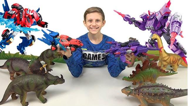 Машинки трансформеры dinoster для детей и даник Машинки трансформеры dinoster для детей и даник