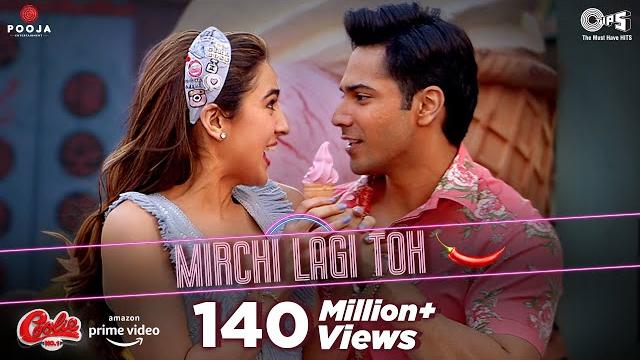 Tujhko mirchi lagi toh main kya karoon | coolie no.1 | varun dhawan, sara ali khan | love song Tujhko mirchi lagi toh main kya karoon | coolie no.1 | varun dhawan, sara ali khan | love song