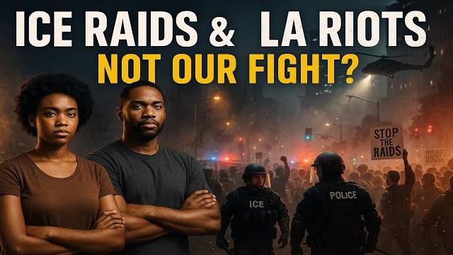 Ice raids and la riots: not our fight, black people! Ice raids and la riots: not our fight, black people!