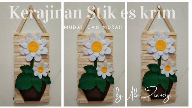 Tutorial kerajinan stik es krim Tutorial kerajinan stik es krim