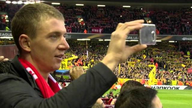 You'll never walk alone (liverpool vs dortmund 14th april 2016) You'll never walk alone (liverpool vs dortmund 14th april 2016)