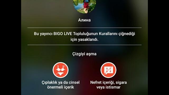 Bigo live report ban Bigo live report ban