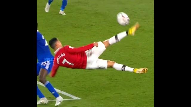 Ronaldo bicycle kick challenge Ronaldo bicycle kick challenge