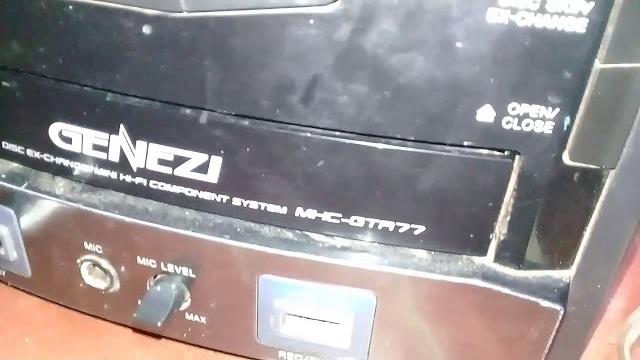 Sony genezy mhc gtr-77 Sony genezy mhc gtr-77