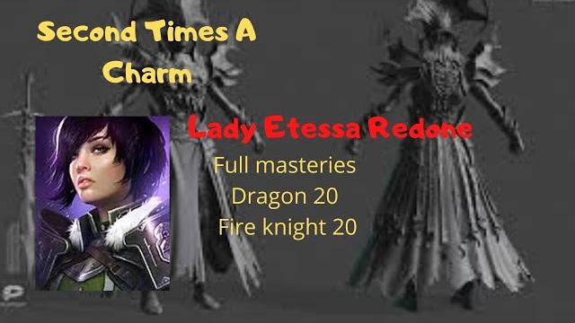 Lady etessa round 2 Lady etessa round 2