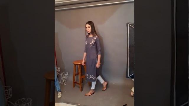Behind the shoot. Behind the shoot.