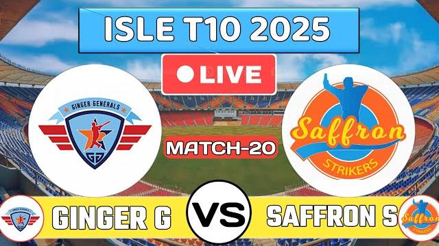🟥live🟥 gg vs ss | isle t10 2025 | ginger generals vs saffron strikers | hindi commentary 🟥live🟥 gg vs ss | isle t10 2025 | ginger generals vs saffron strikers | hindi commentary