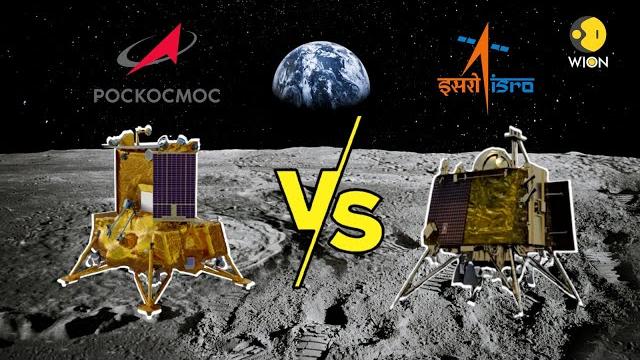 Chandrayaan-3 vs luna-25: will russia's lunar lander reach the moon before india? | wion originals Chandrayaan-3 vs luna-25: will russia's lunar lander reach the moon before india? | wion originals