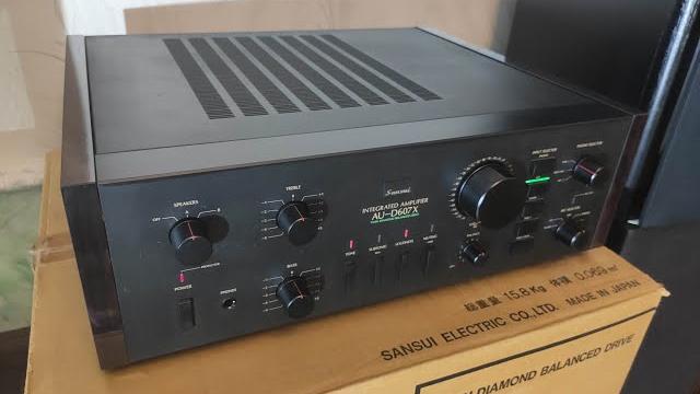 Sansui au-d607x. усилитель мощности Sansui au-d607x. усилитель мощности