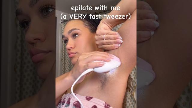 Why i stopped shaving my armpits | epilate with me Why i stopped shaving my armpits | epilate with me