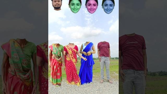 Tu radha meri main shyam tera songs vs old dida, lal shadi girl, bule girl & me corect head matching Tu radha meri main shyam tera songs vs old dida, lal shadi girl, bule girl & me corect head matching