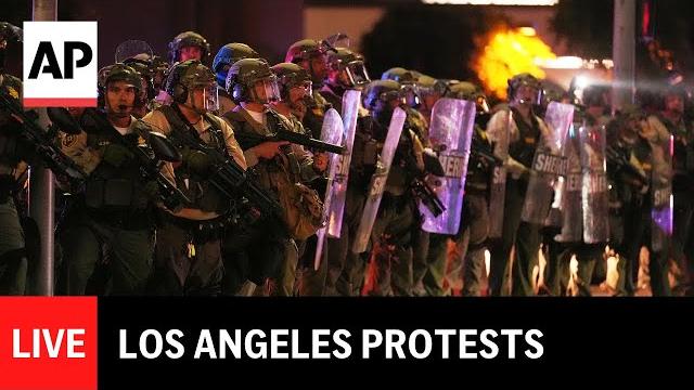 La protests live: view from los angeles La protests live: view from los angeles
