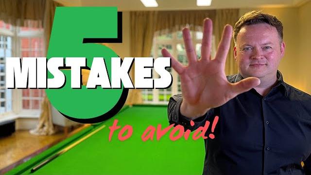 5 mistakes all amateurs make 5 mistakes all amateurs make