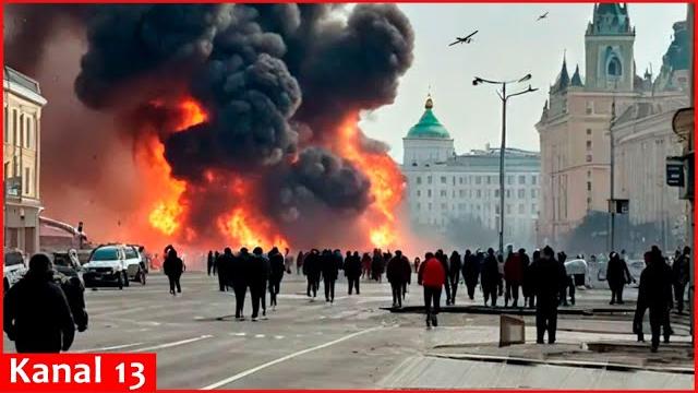 Ukraine attacked russia with thousands of drones: population is in fear and angry with putin Ukraine attacked russia with thousands of drones: population is in fear and angry with putin