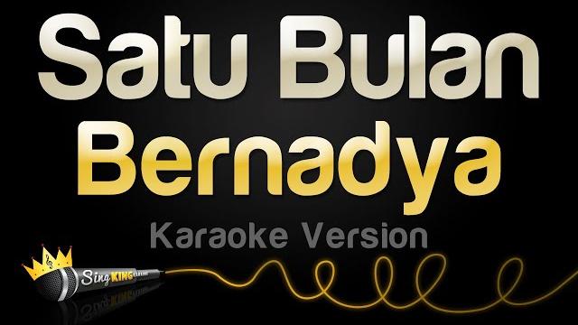 Bernadya - satu bulan (karaoke version) Bernadya - satu bulan (karaoke version)