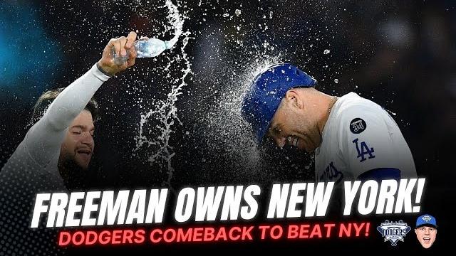 Must-see: freddie freeman's walk-off double wins it for dodgers! max muncy homers twice! Must-see: freddie freeman's walk-off double wins it for dodgers! max muncy homers twice!