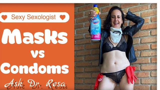 Masks vs condoms xoxo, dr @drresa Masks vs condoms xoxo, dr @drresa