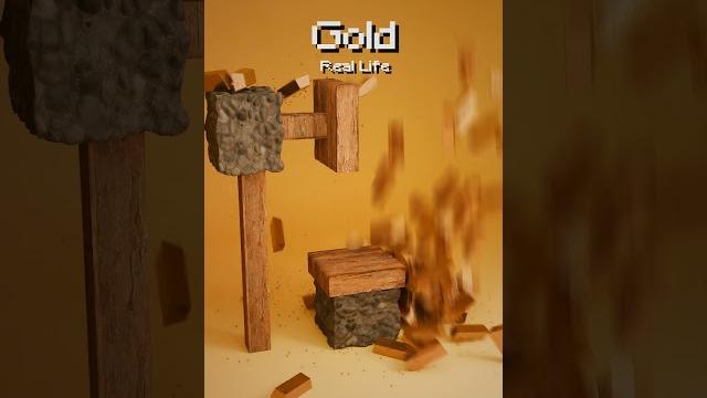 Minecraft vs real life - 3d simulation Minecraft vs real life - 3d simulation