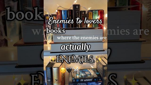 Enemies to lovers…but they’re actually enemies#booktube #bookrecommendations #bookrecs #tbr Enemies to lovers…but they’re actually enemies#booktube #bookrecommendations #bookrecs #tbr