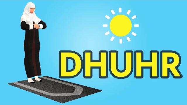 How to pray dhuhr for woman (beginners) - with subtitle How to pray dhuhr for woman (beginners) - with subtitle