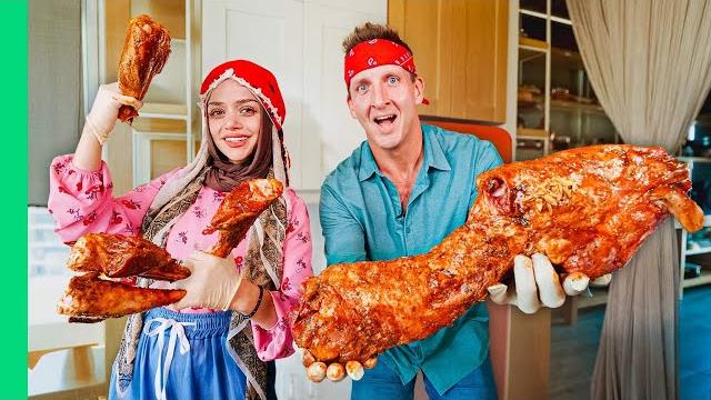 Viral chef cooks sheep head!! extreme arab food in lebanon!! Viral chef cooks sheep head!! extreme arab food in lebanon!!