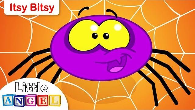 Itsy bitsy spider nursery rhyme | kids songs | by little angel Itsy bitsy spider nursery rhyme | kids songs | by little angel