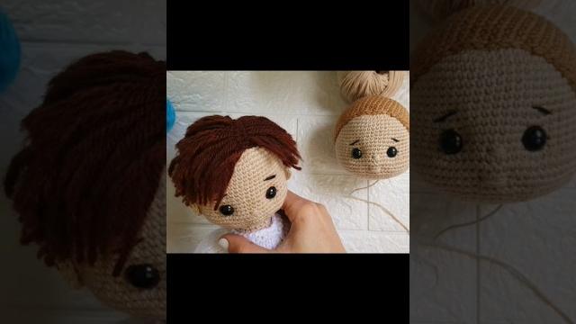 Diy doll amigurumi: adding hair tutorial" transform your amigurumi dolls with adorable hair! Diy doll amigurumi: adding hair tutorial" transform your amigurumi dolls with adorable hair!