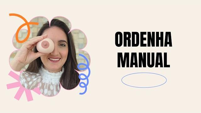 Ordenha manual Ordenha manual