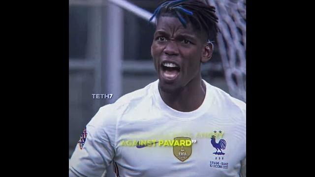 Pogba made pavard sad Pogba made pavard sad