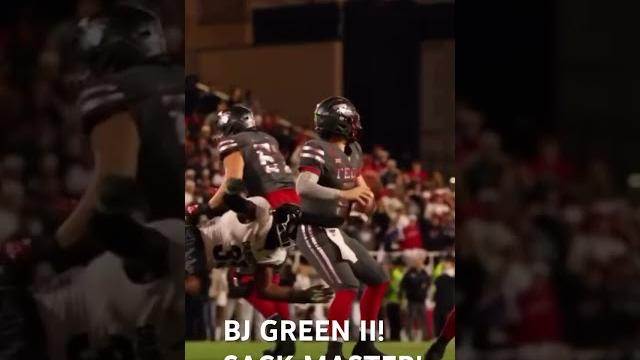 Bj green ii! sack master! roll out! Bj green ii! sack master! roll out!