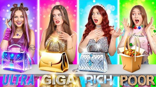 Poor vs rich vs giga rich vs ultra rich students are back to school! Poor vs rich vs giga rich vs ultra rich students are back to school!