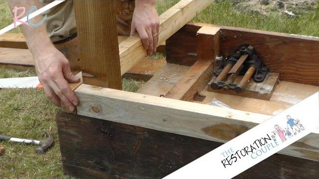 Restoring a wood work bench - part 1 of 3 Restoring a wood work bench - part 1 of 3