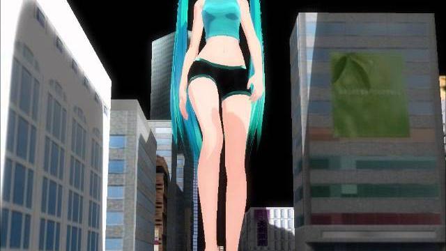 Mmd giantess - walkover Mmd giantess - walkover
