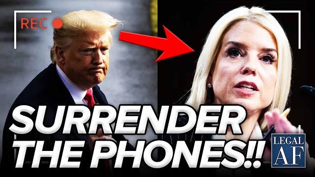 Trump doj threatened with phone seizure after new twist Trump doj threatened with phone seizure after new twist