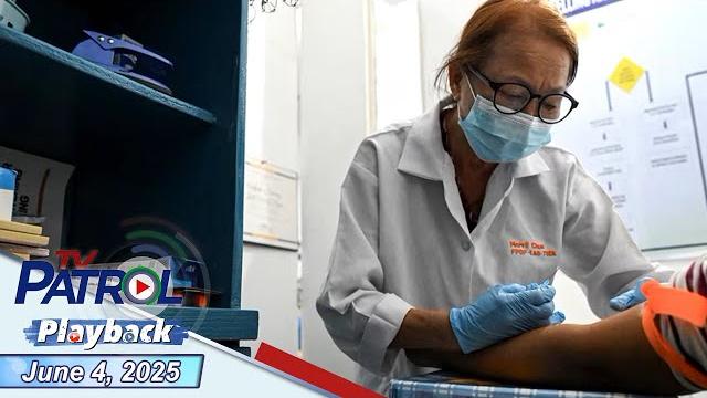 Tv patrol playback | june 4, 2025 Tv patrol playback | june 4, 2025