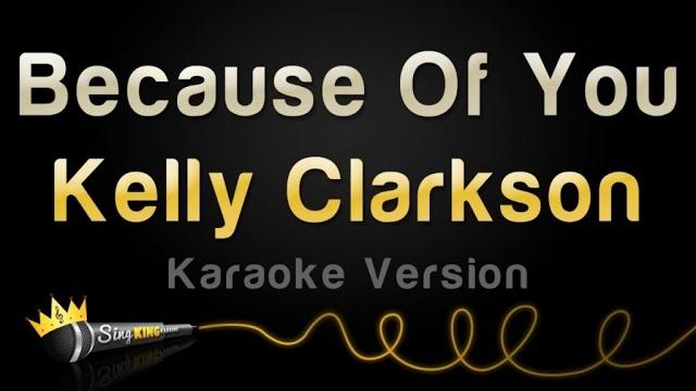Kelly clarkson - because of you (karaoke version) Kelly clarkson - because of you (karaoke version)
