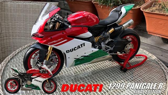 Build the pocher ducati 1299 panigale r final edition 1:4 scale motorcycle - part 13 - completed Build the pocher ducati 1299 panigale r final edition 1:4 scale motorcycle - part 13 - completed