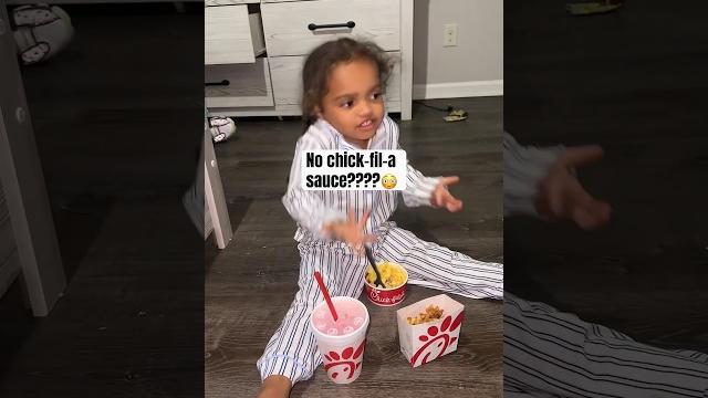 No chick-fil-a sauce #shorts No chick-fil-a sauce #shorts