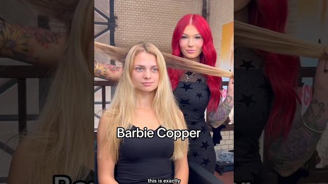 Barbie copper transformation Barbie copper transformation