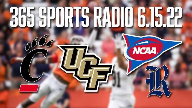 Live: new big 12 ads - ucf and cincinnati | athletic directors | 365 sports | 6.15.22… Live: new big 12 ads - ucf and cincinnati | athletic directors | 365 sports | 6.15.22…