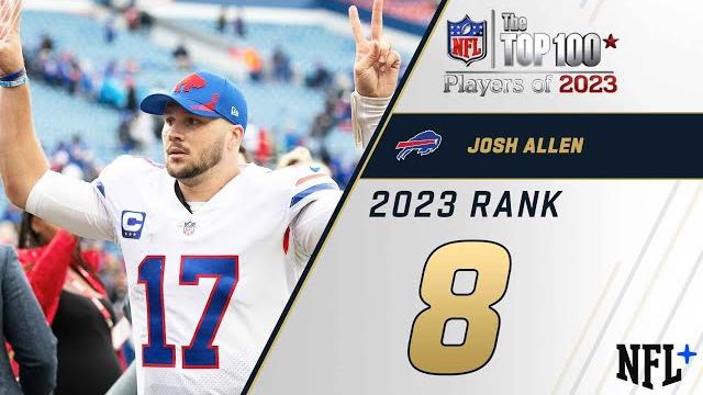 #8 josh allen (qb, bills) | top 100 players of 2023 #8 josh allen (qb, bills) | top 100 players of 2023